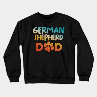 German Shepherd Dad Crewneck Sweatshirt